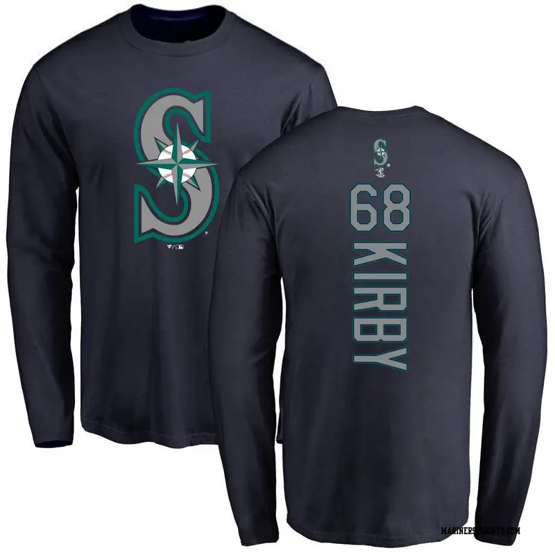 Men's Ken Griffey Seattle Mariners Backer T-Shirt - Ash